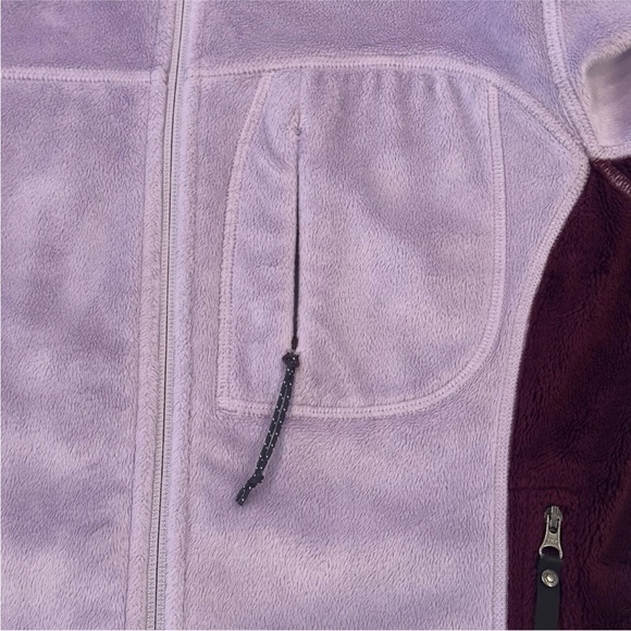 Mountain Hardwear Women's Fleece Gore-Tex Windstopper Jacket Small Purple - Picture 5 of 11